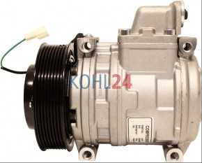 Klimakompressor Denso 4371005930 4471006030 4472602090 4473004960 Mercedes-Benz 9062300111 9062340103 9062340811 Volkswagen 2E0820803DH 24 Volt - Bild 2